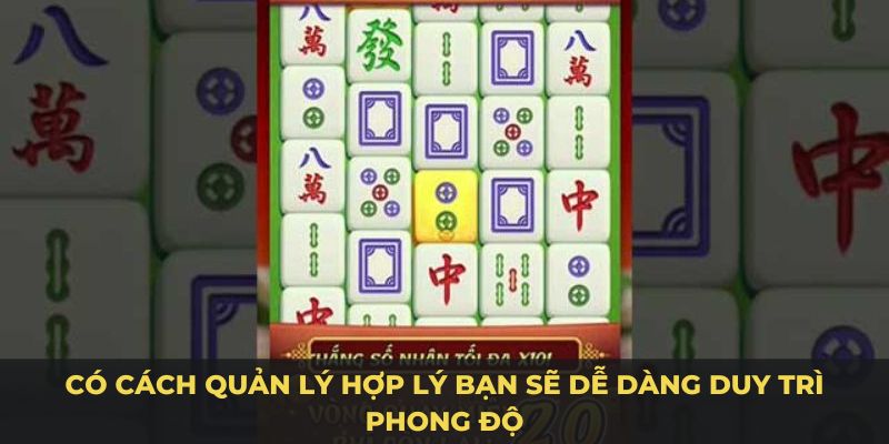 Có cách quản lý hợp lý bạn sẽ dễ dàng duy trì phong độ