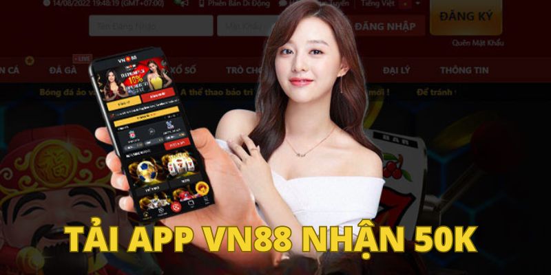 Khuyến mãi VN88 dành cho hội viên tải app thành công